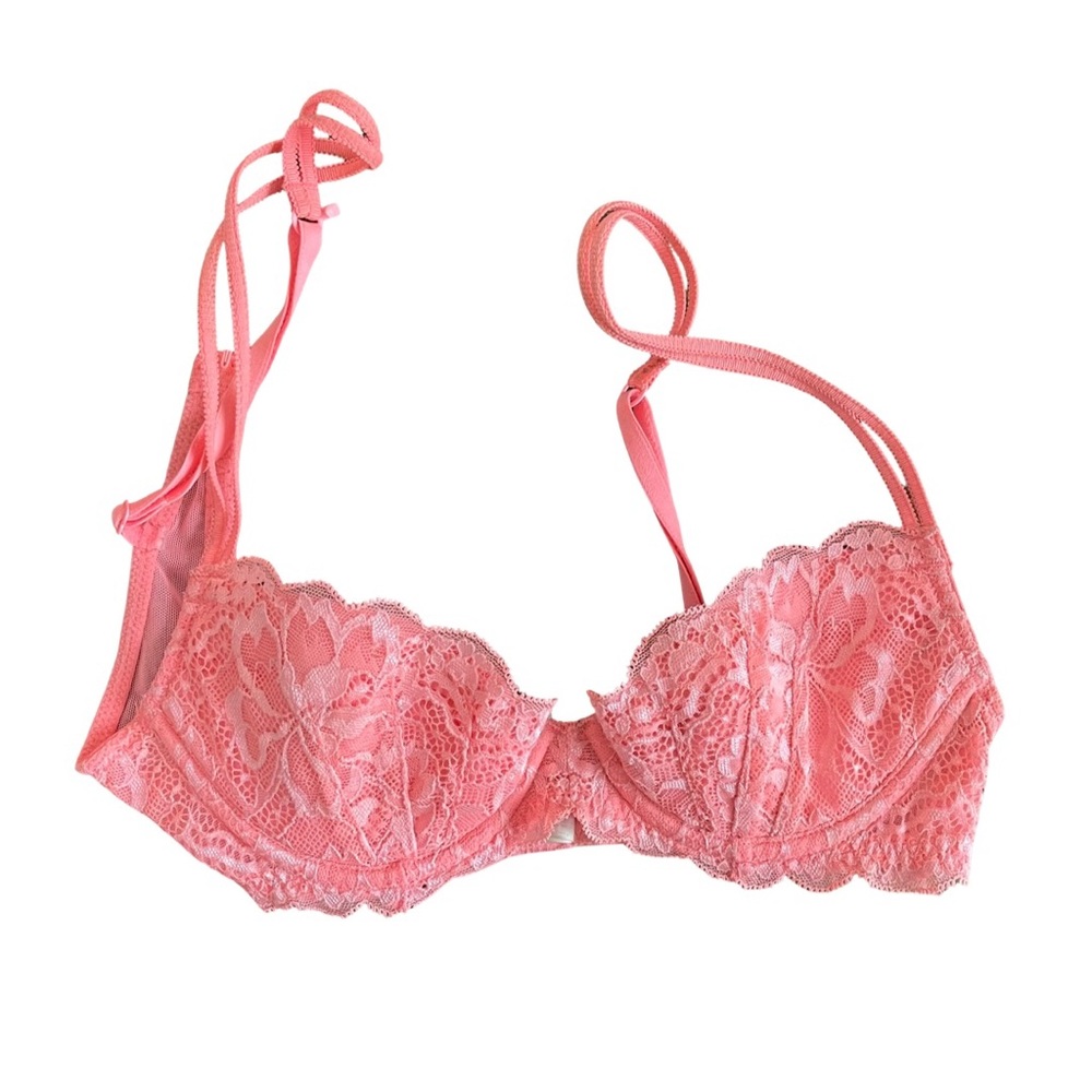 Pastel Pink lacy Bralette